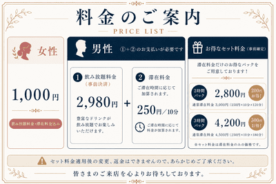 料金表