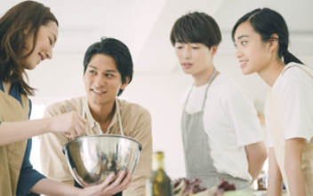 グループで交流