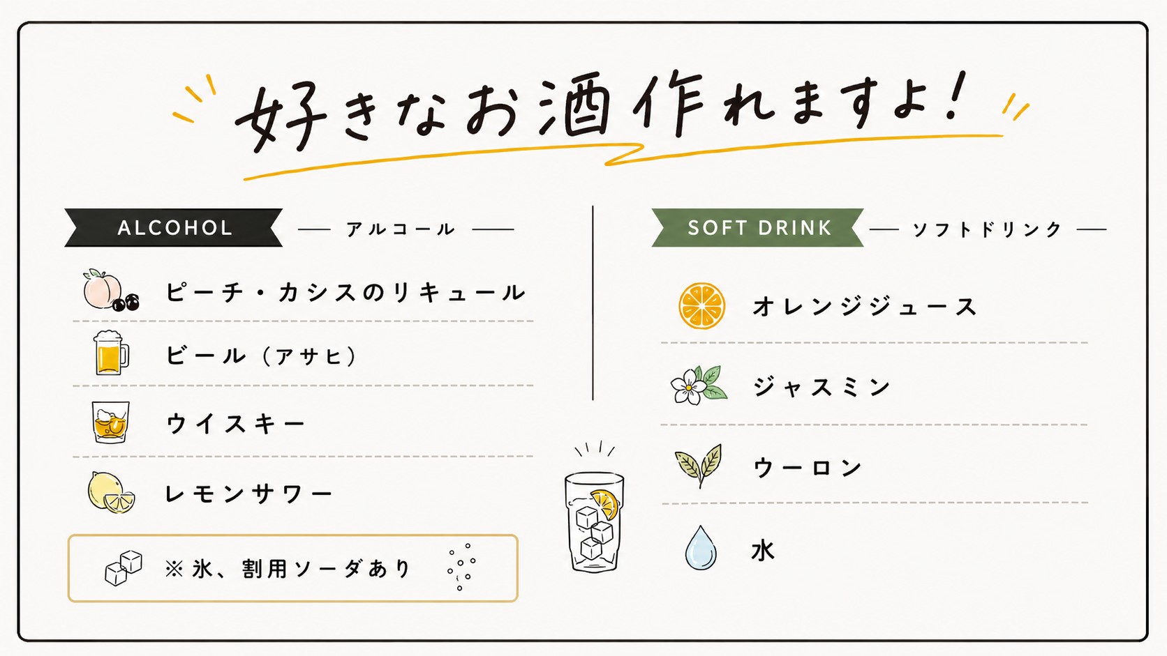 メニュー