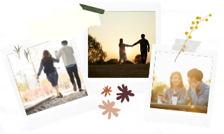 仲良しカップル