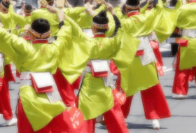 代々木公園でよさこい