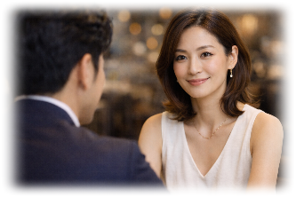 男女の写真