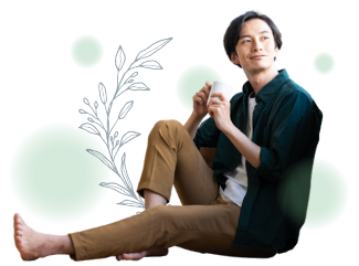 爽やかな男性