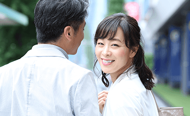 穏やかなカップル