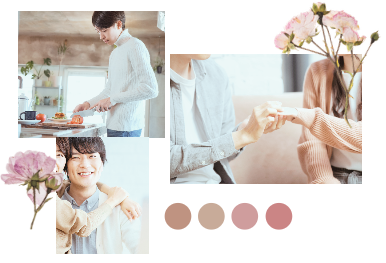 仲良しカップル