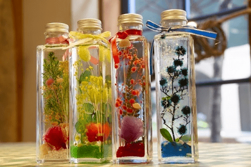 ハーバリウムづくり