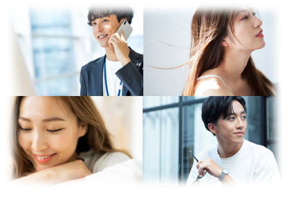 平日休みの男女