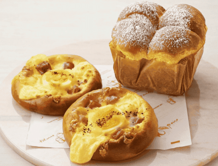 ミルクパン・ベーコンエッググラタンパン