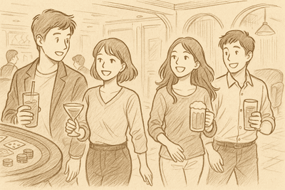 2次会へ