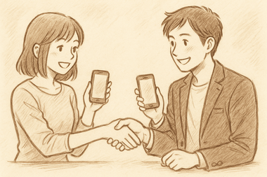 連絡先交換