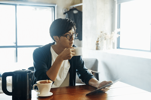 魅力的な容姿の男性がお集まり