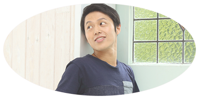 爽やかな男性