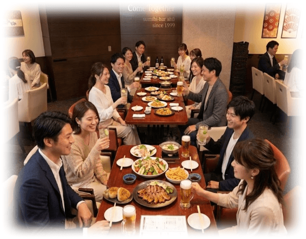 大人数で飲み会