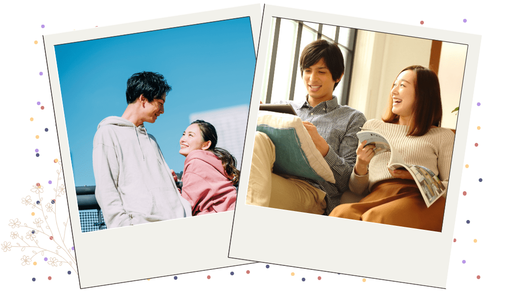 仲良しカップル