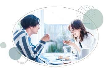 魅力的なカップル