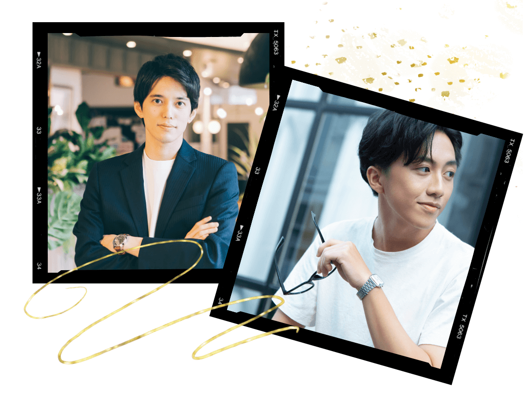 魅力的容姿の男性