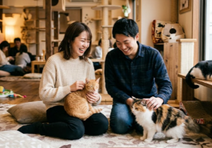 猫カフェ