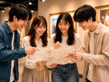 話す