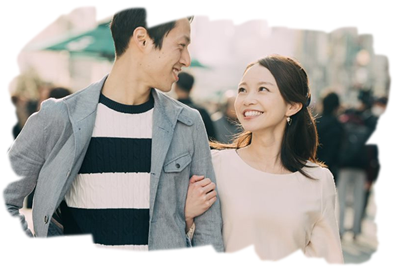 仲良しカップル