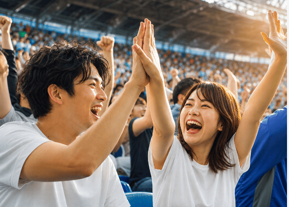 スポーツ観戦が好き