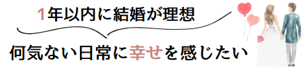 1年結婚