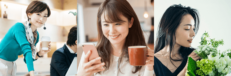 魅力的な女性イメージ