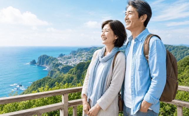 旅行好き男女
