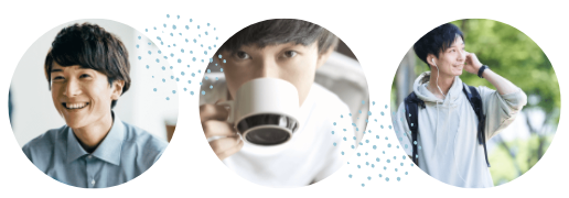 20代爽やか男性