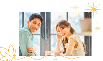 仲良しカップル