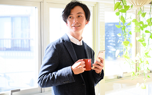 爽やか男性
