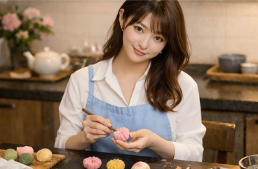 いっしょに和菓子作り