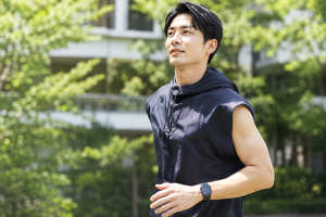 スポーツ男性