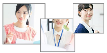 魅力的職業の女性