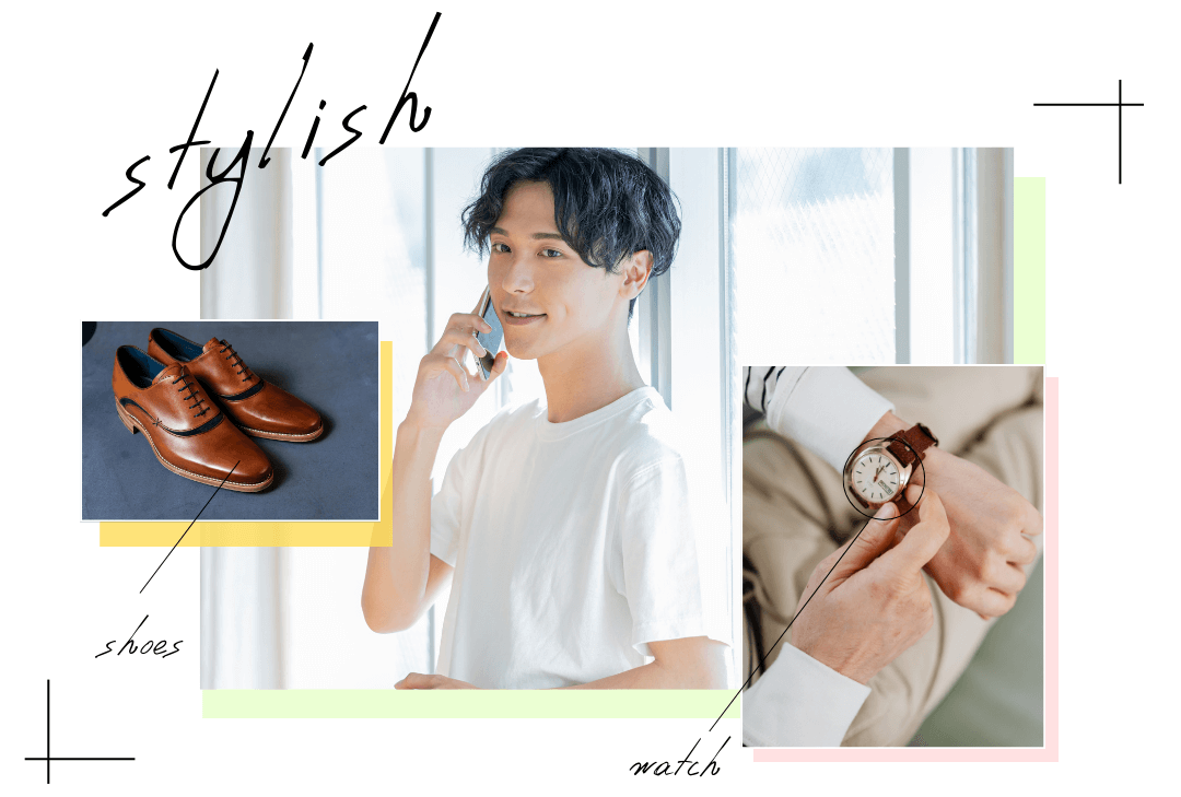オシャレ好きな男性
