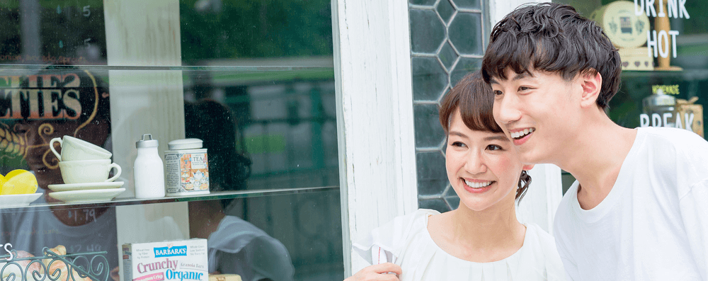 お散歩デート婚活