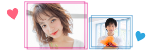 電話が好きな男女