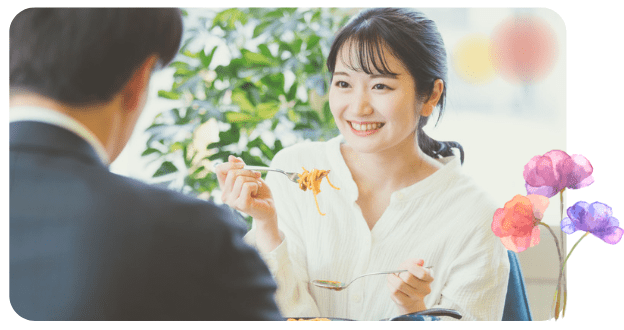 お仕事頑張っている女性