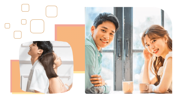 仲良しカップル