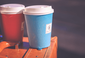 ホットドリンクも提供