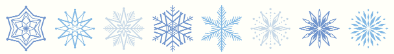 雪の飾り