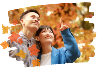 お出かけカップル