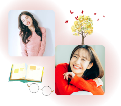 おっとり穏やか女子