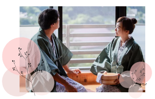 お出かけカップル