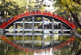 住吉大社でお散歩