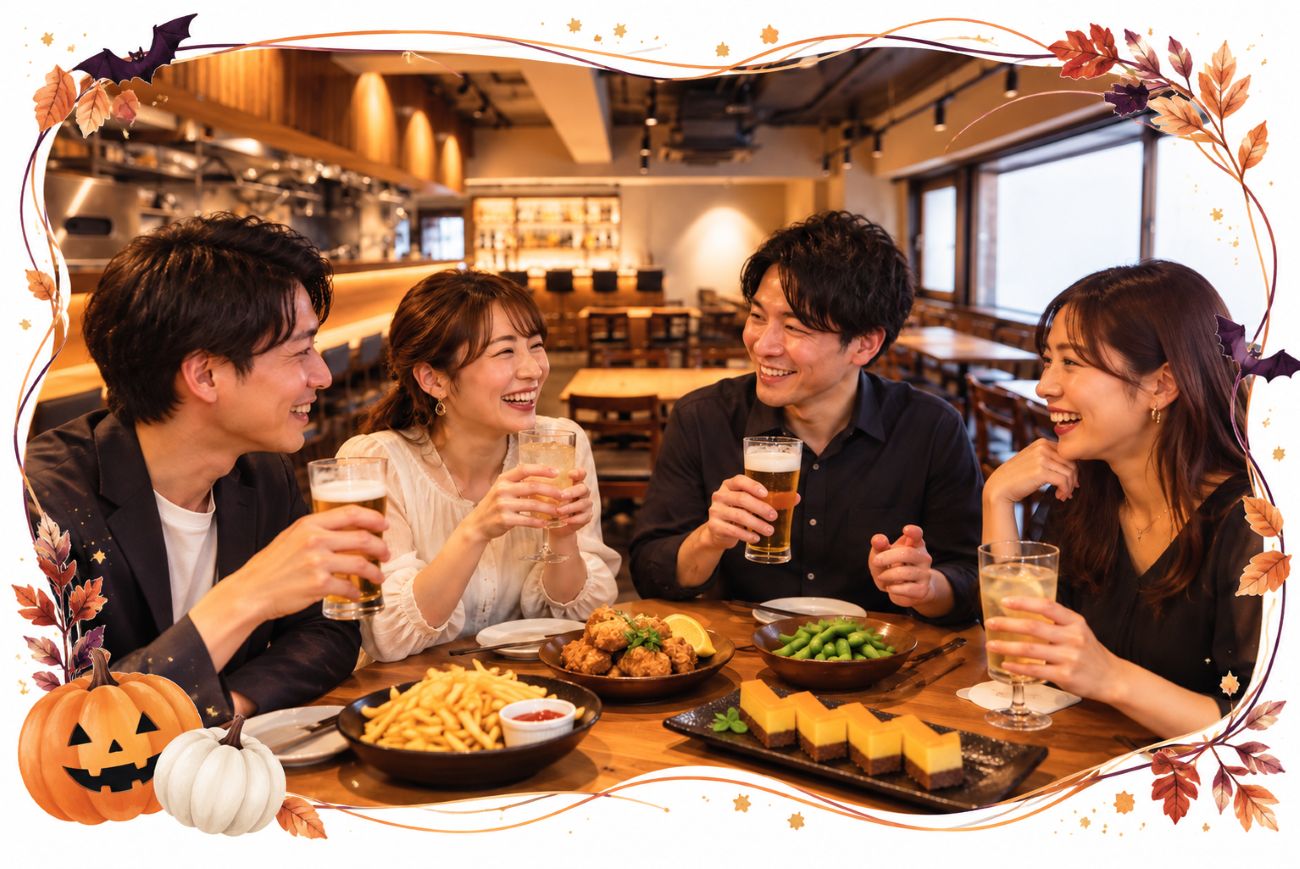 仲良く出会う
