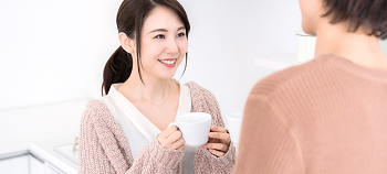 優しい性格の女性