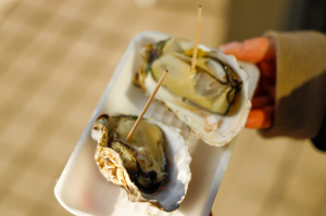 焼き牡蠣
