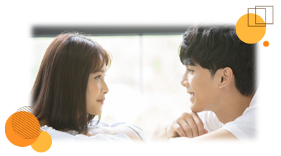 仲の良いカップル