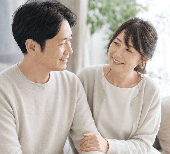 穏やか男女