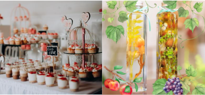 スイーツビュッフェハーバリウム